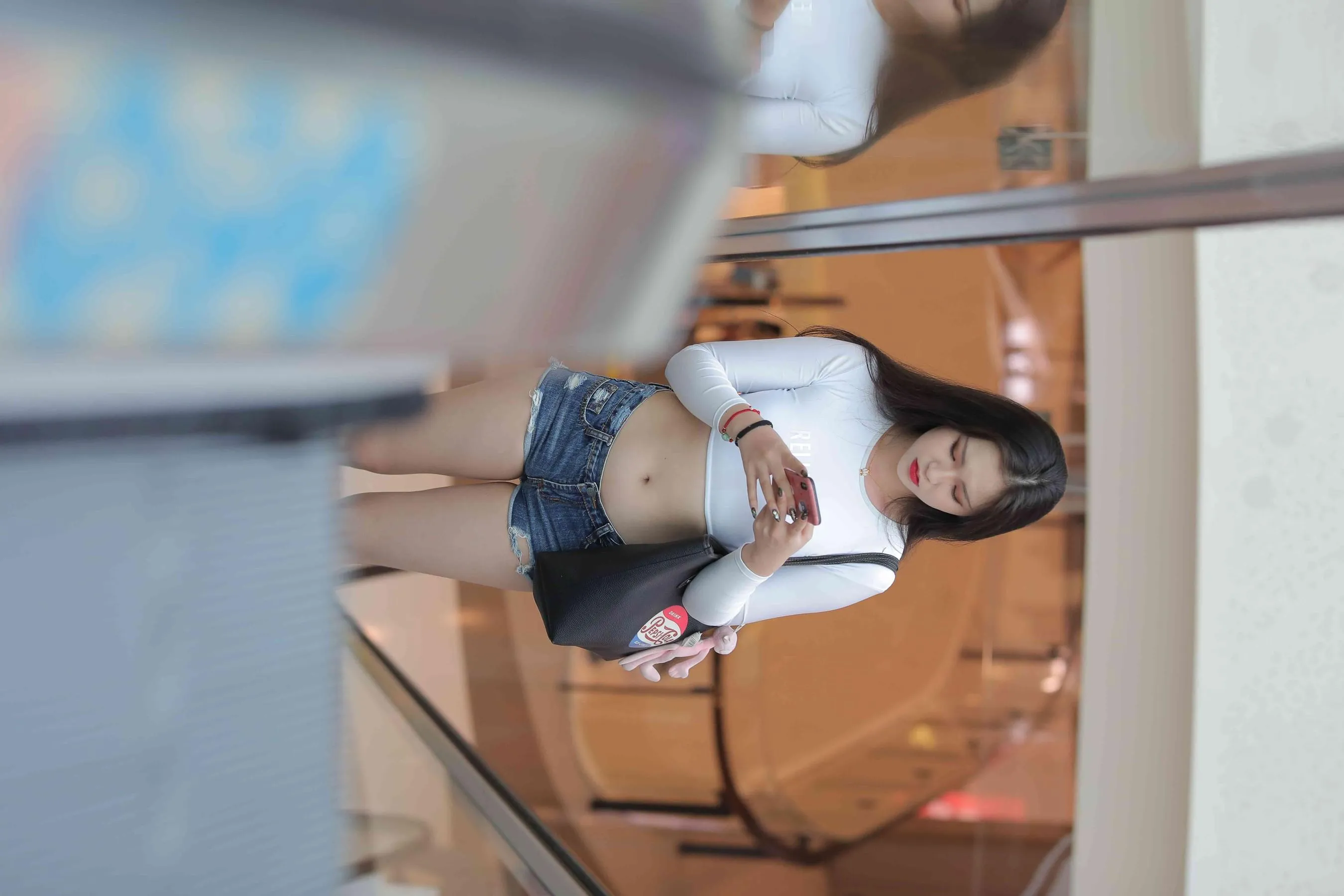 [魔镜街拍] NO.030 街拍牛仔热裤美女 [139P]插图3